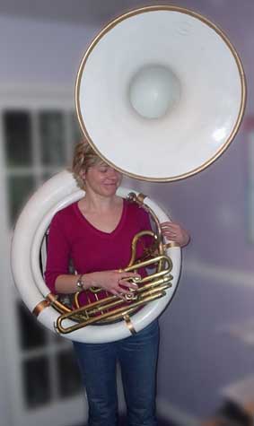 A Sousaphone!